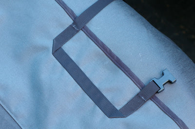Reinforced head rest straps for increased durability