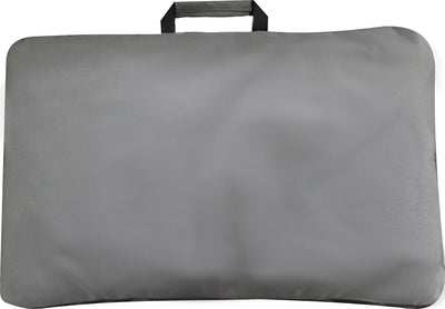 Rear seat cover with integrated storage bag that you can't lose
